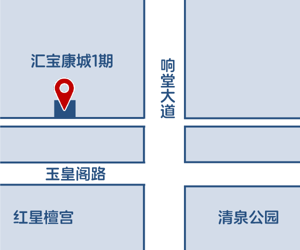 峰峰汇宝康城店位置图